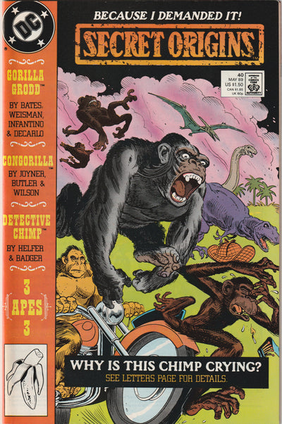 Secret Origins #40 (1989) - Gorilla Grodd