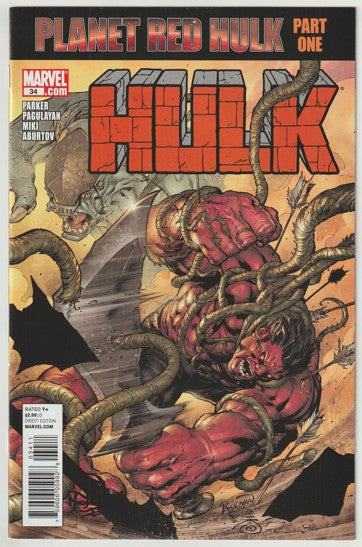 Hulk #34 (2011) - Planet Red Hulk Part 1