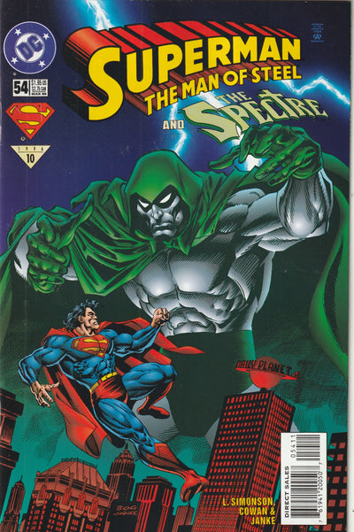 Superman: The Man of Steel #54 (1996) - Featuring The Spectre