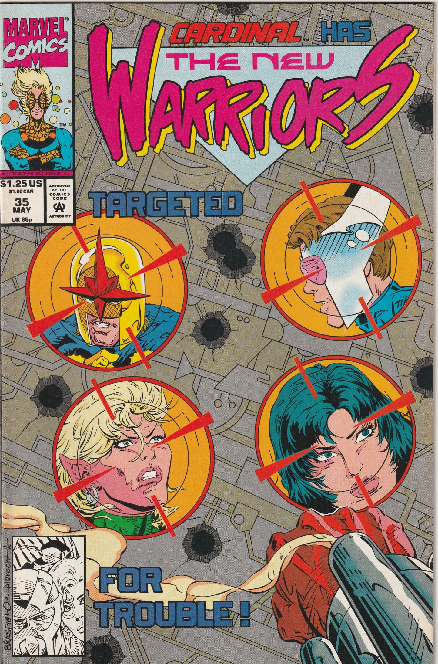 The New Warriors #35 (1993)