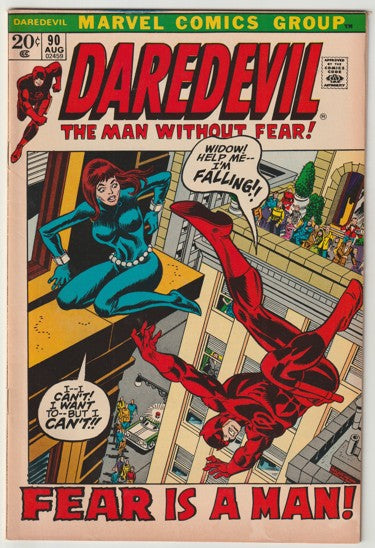 Daredevil #90 (1972) - Origin of Black Widow
