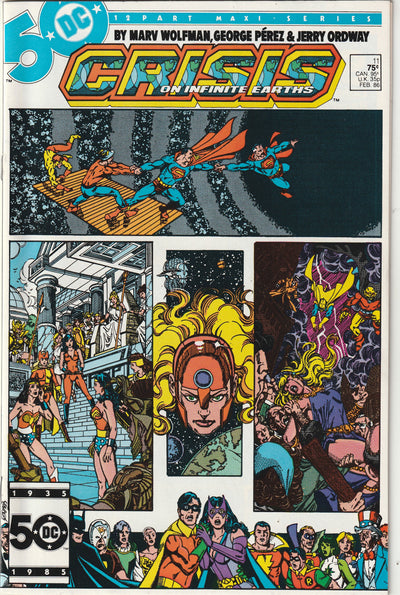 Crisis on Infinite Earths #11 (1986) - One Earth