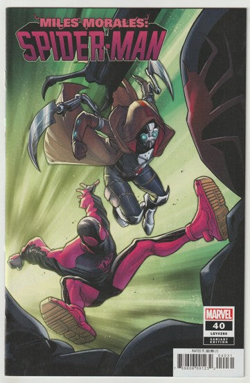 Miles Morales: Spider-Man #40 (LGY #280, 2022) - Stephen Segovia Variant Cover