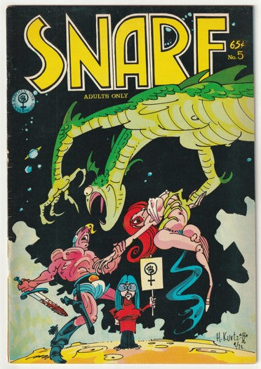 Snarf #5 (1974) - Harvey Kurtzman cover