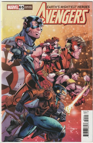 Avengers #65 (LGY #765) (2023) - Alex Horley ’90s Avengers Assemble Connecting Variant