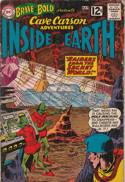 Brave and the Bold #41 (1962) - Cave Carson Inside Earth