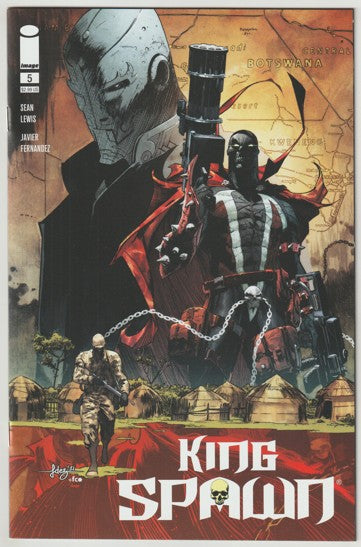 King Spawn #5 (2021) - Cover B Javi Fernandez Variant Cover