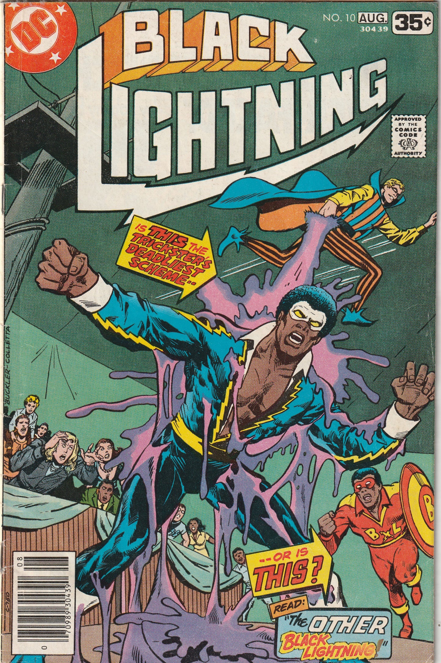 Black Lightning #10 (1978) - The Trickster Appearance