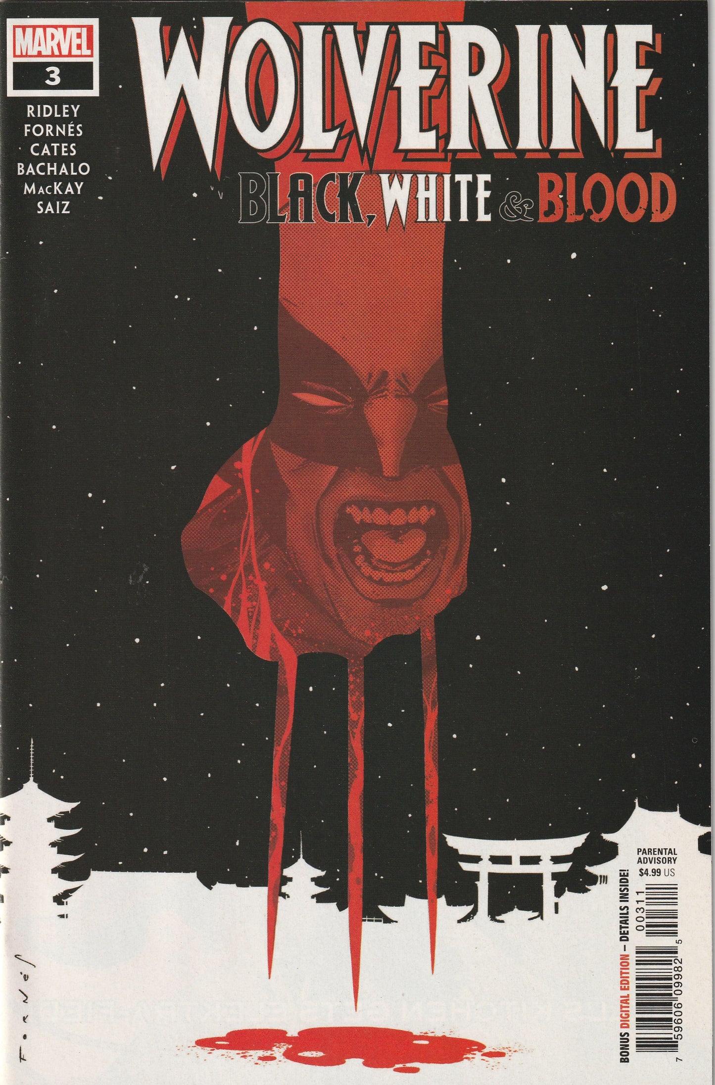 Wolverine: Black, White & Blood (2021) - 4 issue mini series