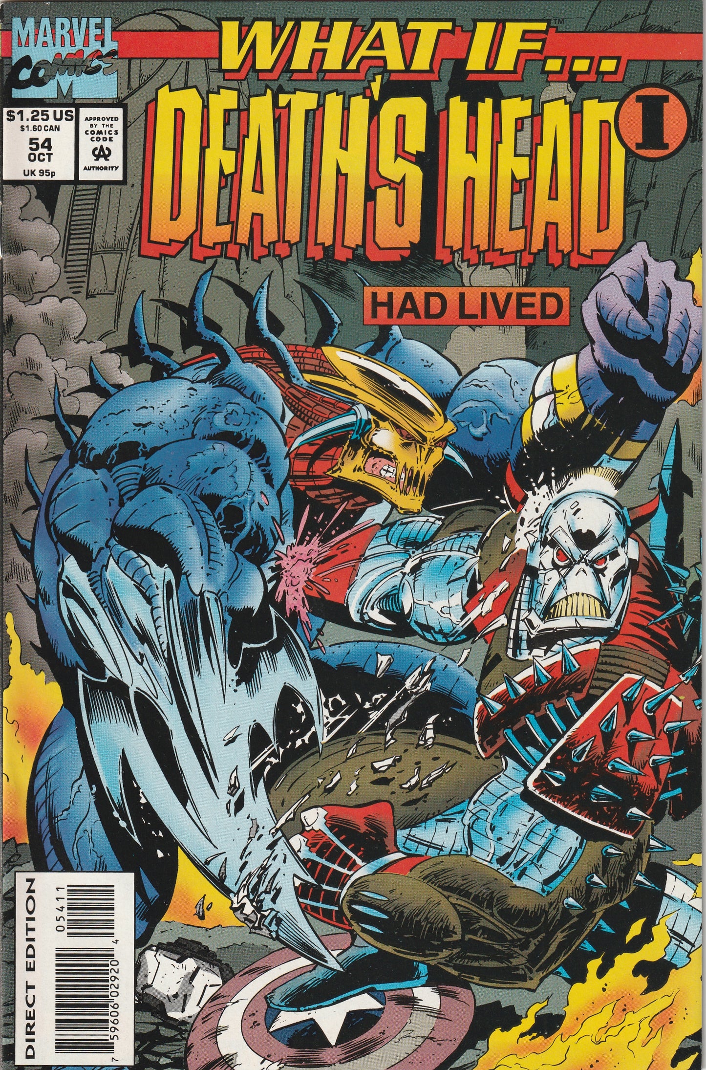 What If? #54 (Vol 2 - 1993) - Death's Head Had Lived?