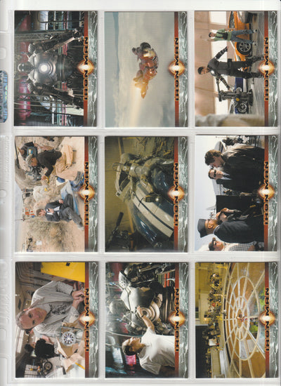 2008 Rittenhouse Archives Iron Man Movie Trading Cards - Complete base set