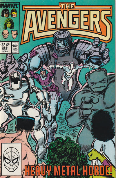 Avengers #289 (1988) - 1st Appearance of Kubik