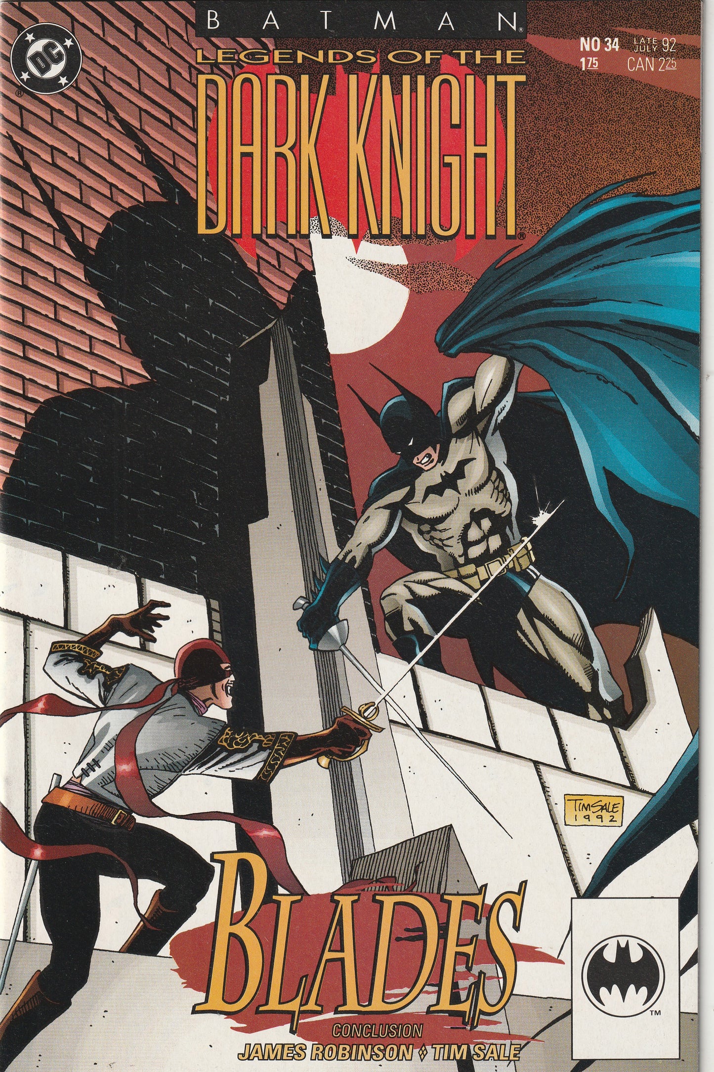 Batman Legends of the Dark Knight #34 (1992)