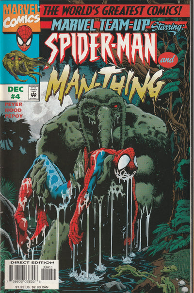 Marvel Team-Up #4 (1997) - Spider-Man & Man-Thing