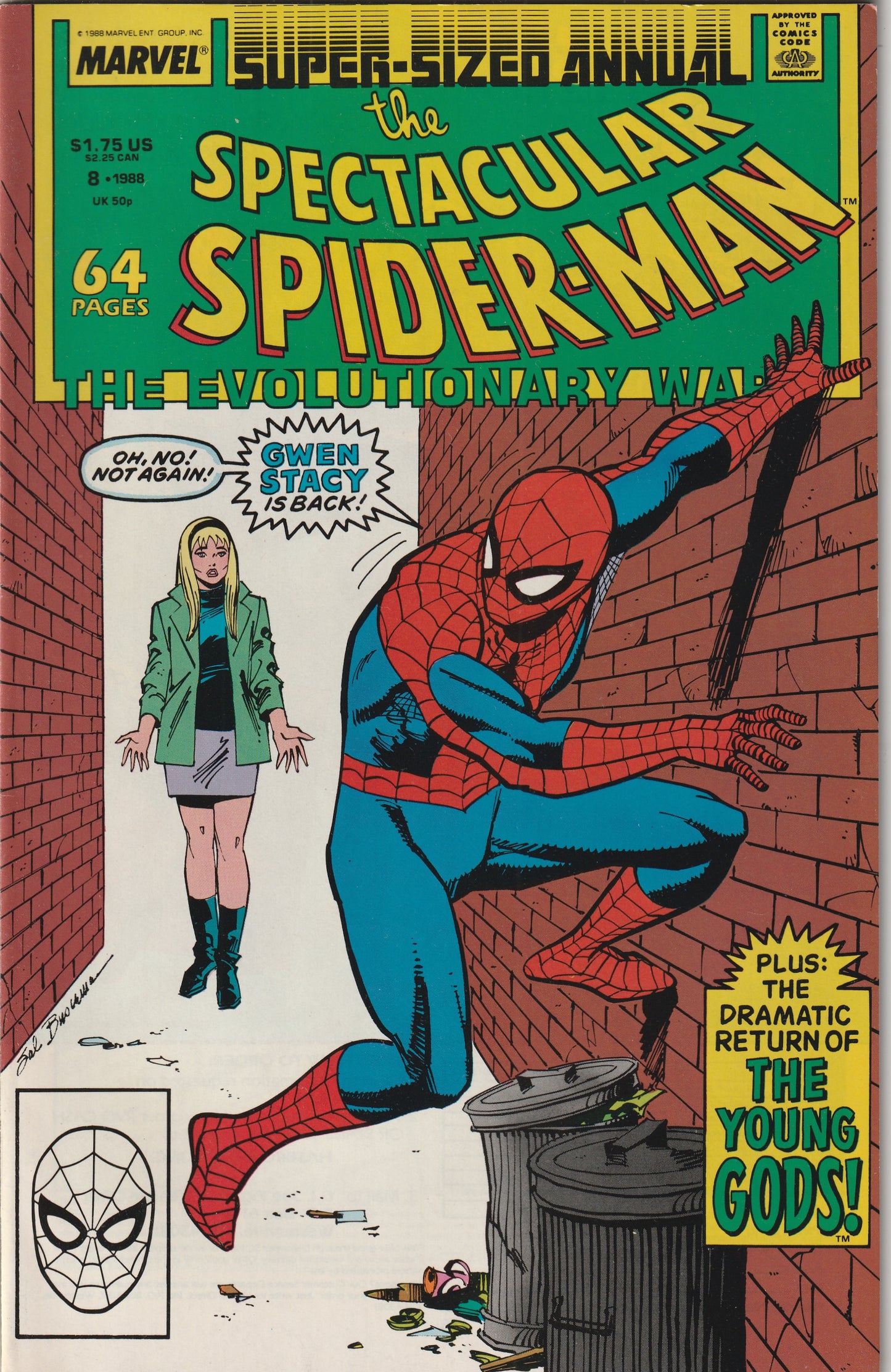 The Spectacular Spider-Man Annual #8 (1988) - The Evolutionary War