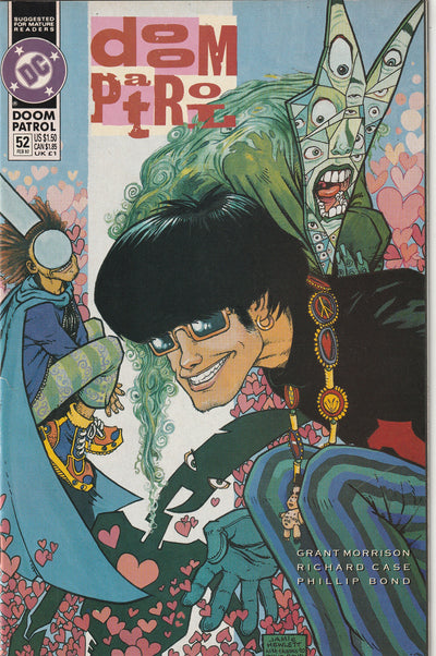 Doom Patrol #52 (1992) - Jamie Hewlett cover