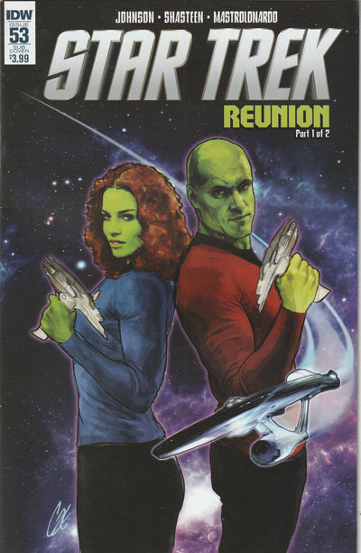 Star Trek #53 (2015) - Cat Staggs Subscription Variant Cover