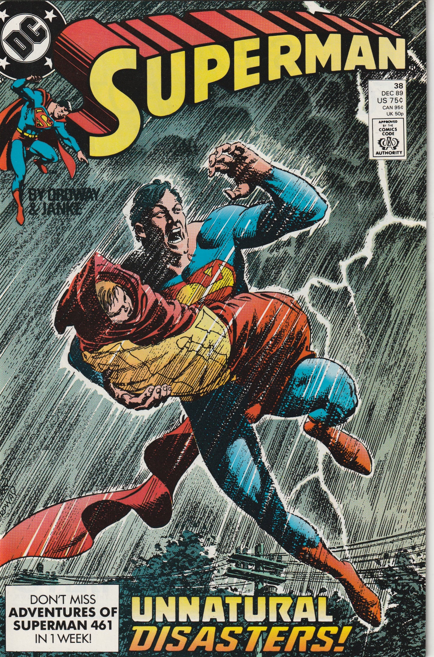 Superman #38 (Vol 2, 1989)