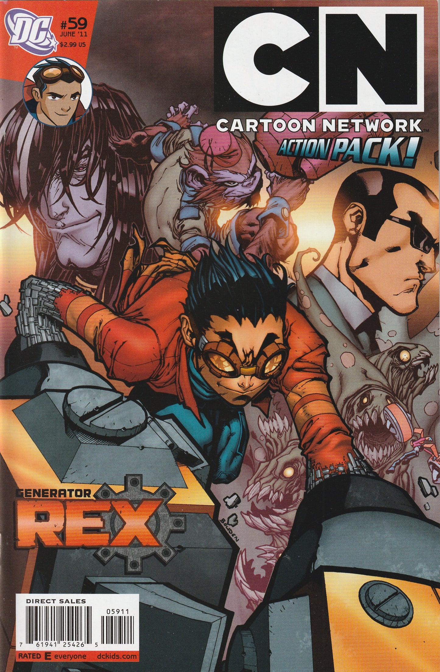 Cartoon Network Action Pack #59 (2011) - Generator Rex