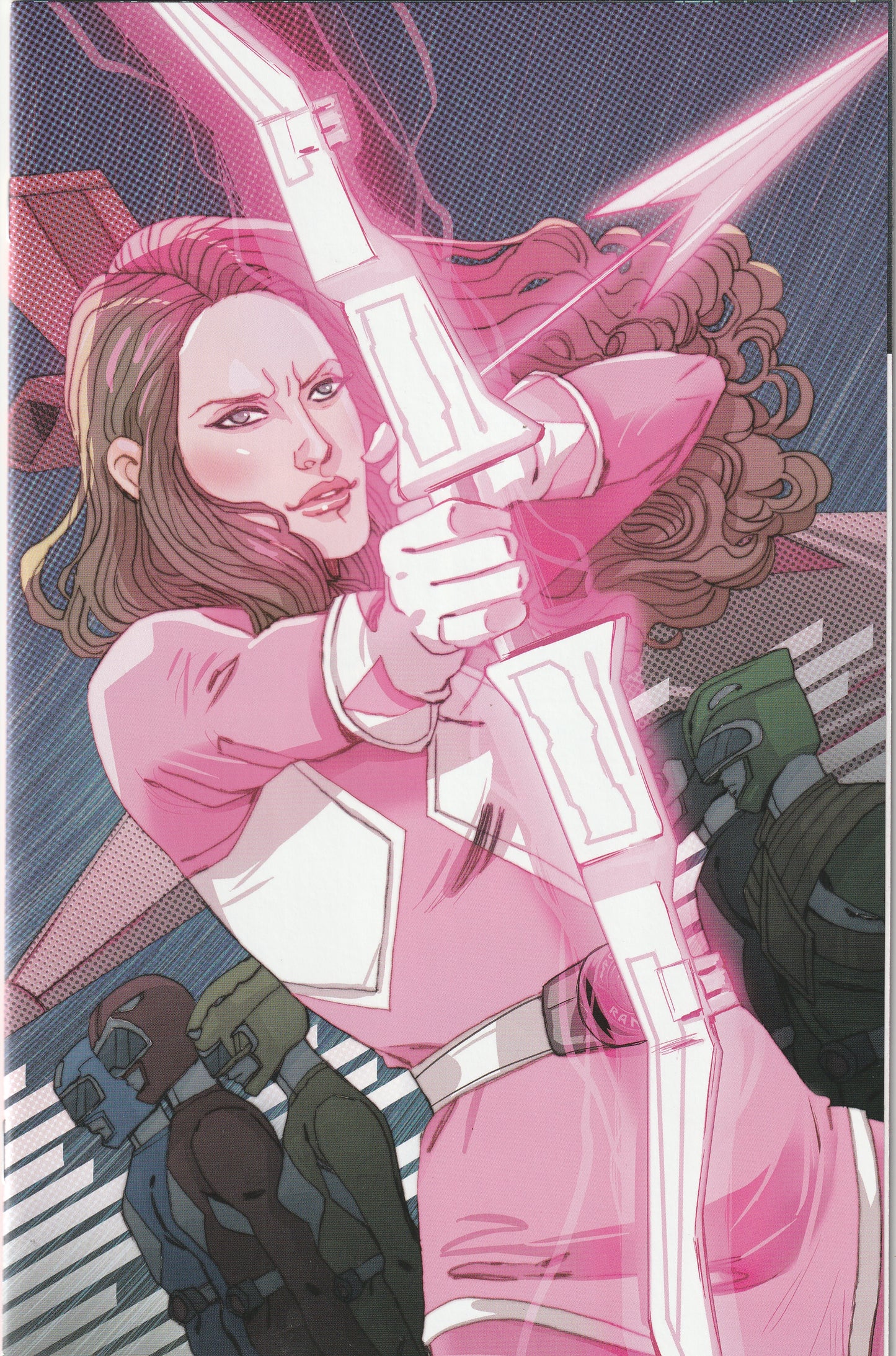Mighty Morphin Power Rangers Pink #1 (of 6) (2016) - Marguerite Sauvage Virgin Variant Cover 1:10