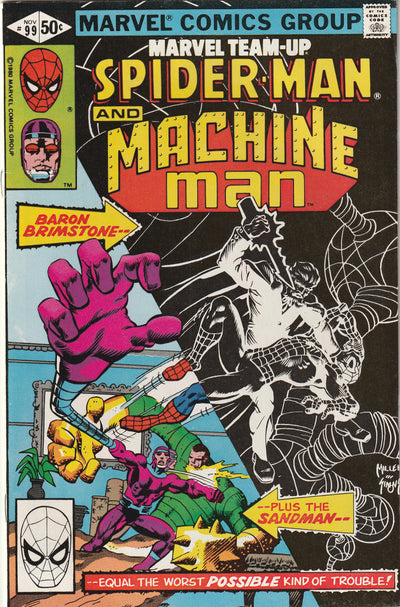 Marvel Team-Up #99 (1980) - Spider-Man & Machine Man