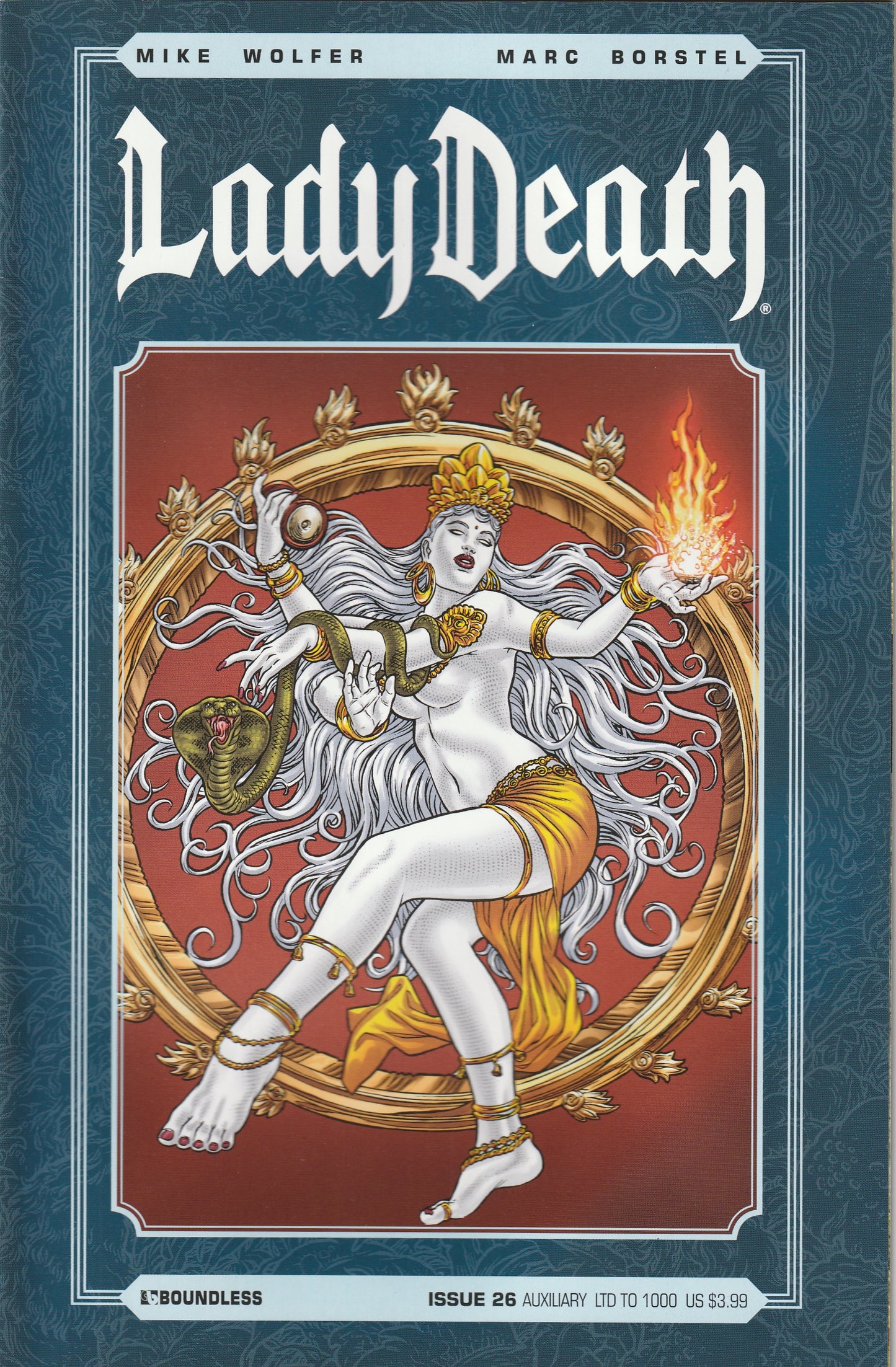 Lady Death #26 (2013) - Auxiliary Limited Edition cover