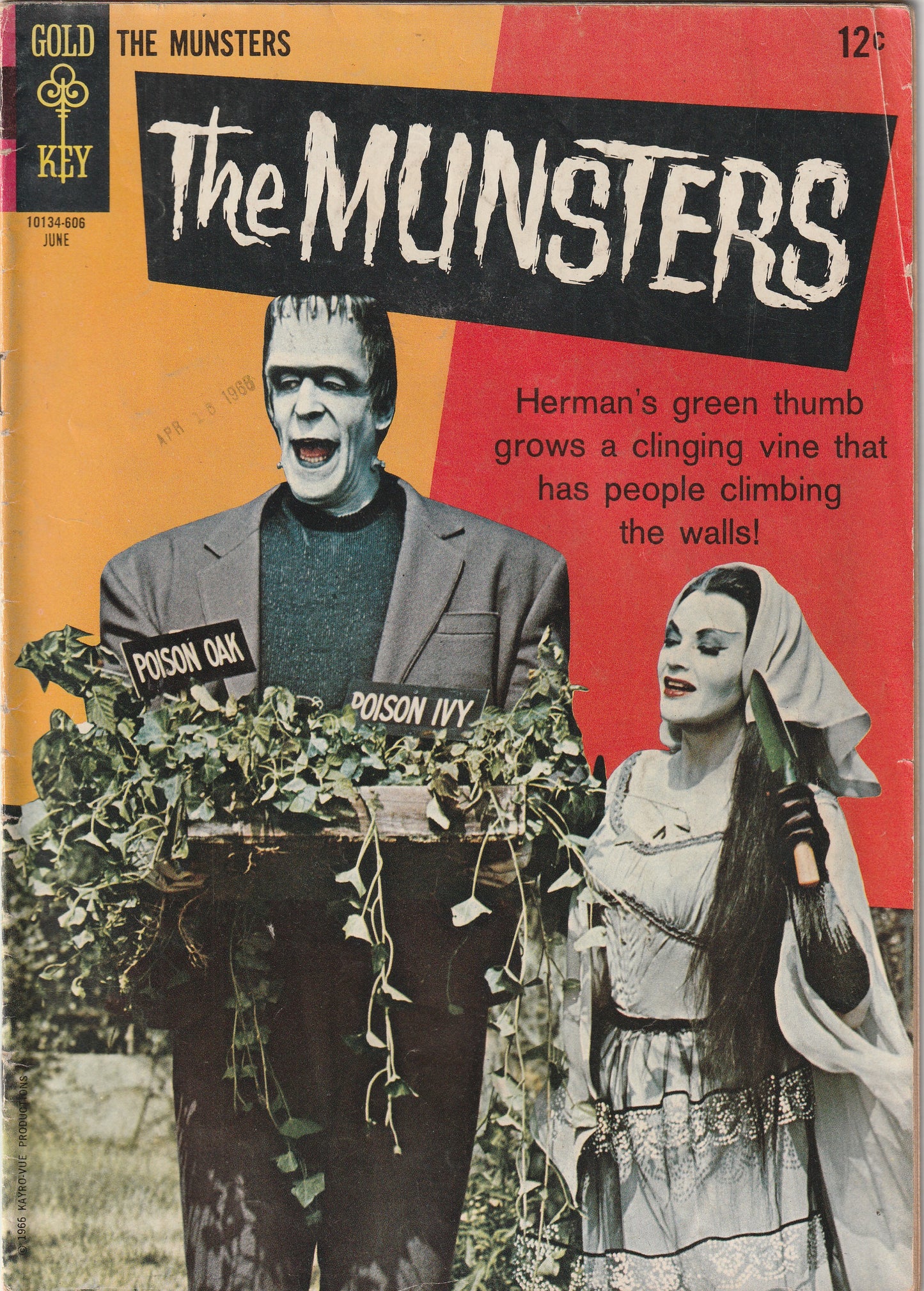 The Munsters #7 (1966) - Photo cover