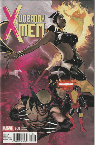 Uncanny X-Men #600 (2016) - Adam Hughes Variant Cover