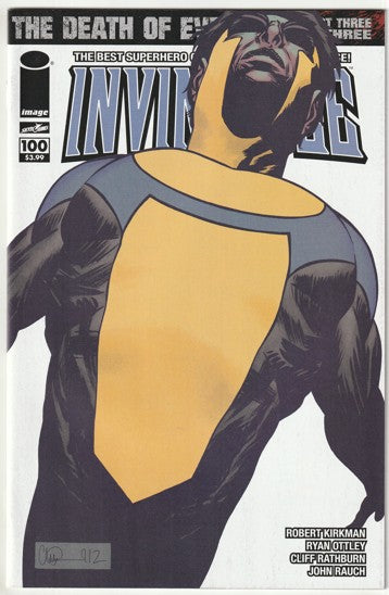 Invincible #100 (2013) - Charlie Adlard cover