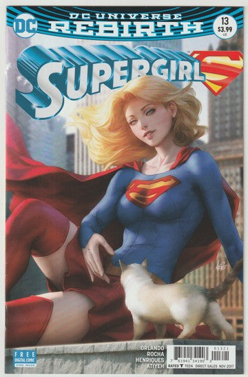 Supergirl #13 (2017) - Stanley Artgerm Lau cover
