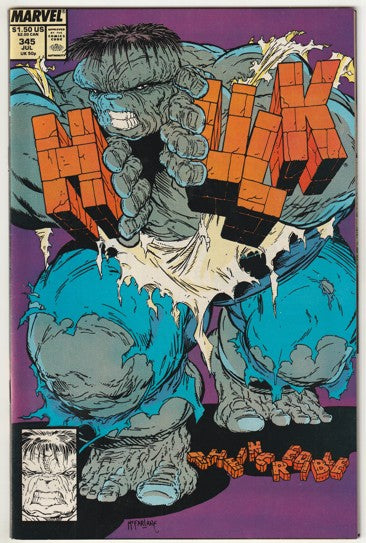Incredible Hulk #345 (1988) - McFarlane cover/pencils