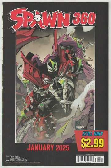 Spawn #359 (2024) - Cover B Ze Carlos Variant Cover