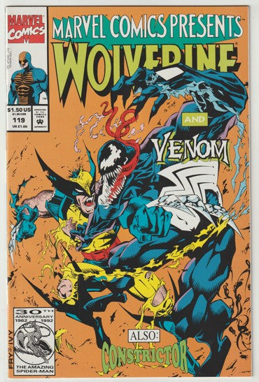 Marvel Comics Presents #119 (1993) - Wolverine, Venom, Ghost Rider, Cloak and Dagger