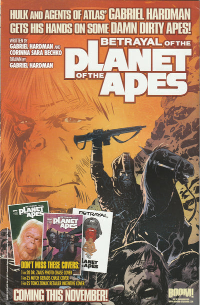 Planet of the Apes #7 (2011) - Cover A by Carlos Magno