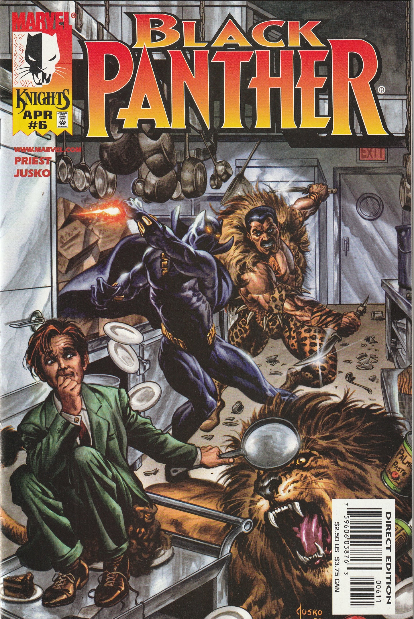 Black Panther #6 (1999) - Marvel Knights