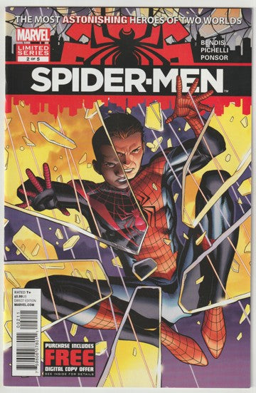 Spider-Men (2012) - 5 issue mini series - Peter Parker & Miles Morales meet