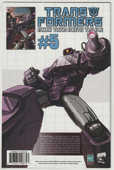TransFormers: Generation 1 #3 (Vol 2, 2003) - Autobot Cover