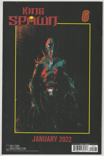 King Spawn #5 (2021) - Cover B Javi Fernandez Variant Cover