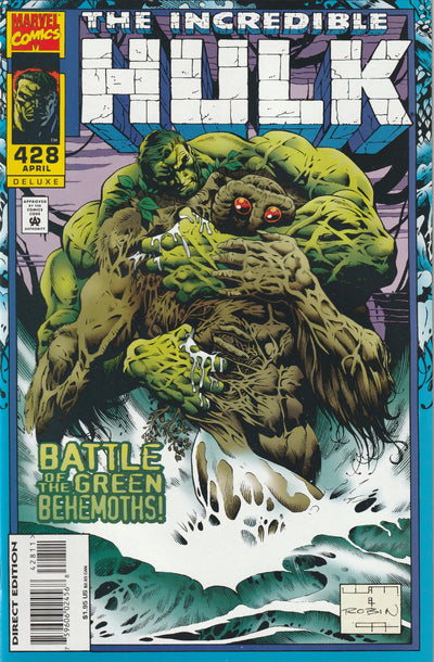 Incredible Hulk #428 (1995) - Deluxe Man-Thing appearance