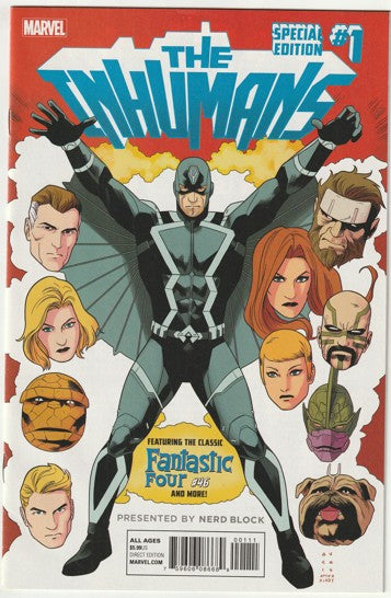 Inhumans Special Edition #1 (2017) - Presented by Nerd Block