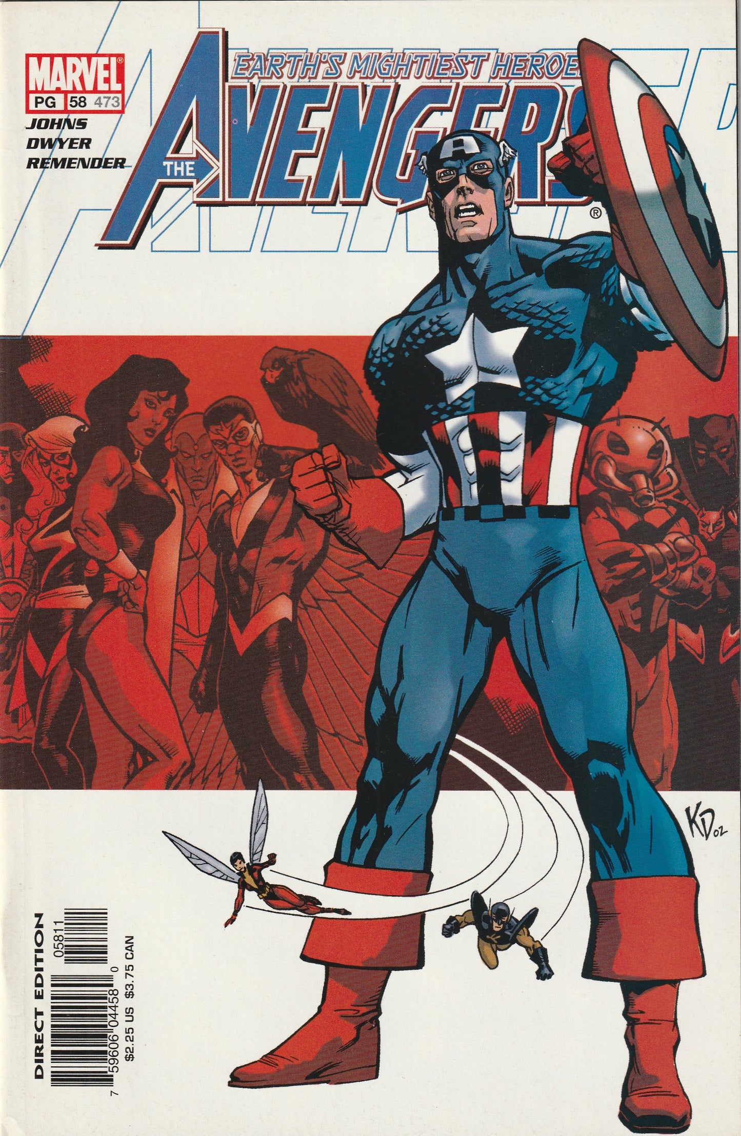 Avengers (Vol 3) #58/473 (2002) - Geoff Johns, Kieron Dwyer & Rick Remender