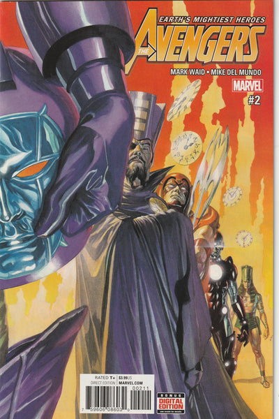 Avengers #2 (2017) - Alex Ross Cover