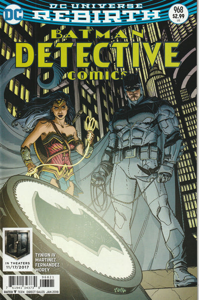 Detective Comics #968 (2018) - Cully Hamner Justice League Cover