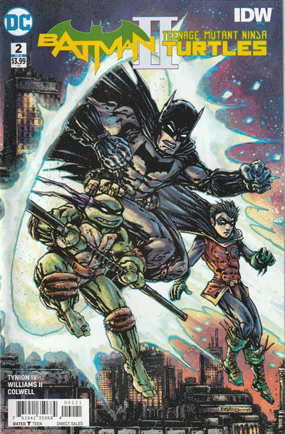 Batman / Teenage Mutant Ninja Turtles II #2 (2018) - Kevin Eastman Variant Cover