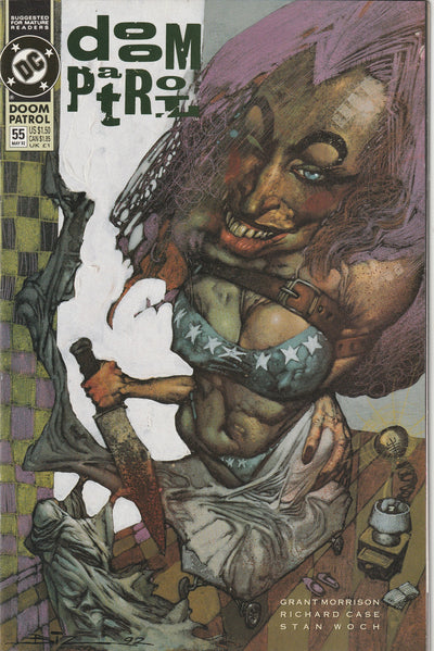 Doom Patrol #55 (1992) - Simon Bisley cover