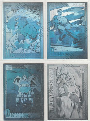 1991 Impel Marvel Universe Series 2 - Complete base set + 4 Holograms