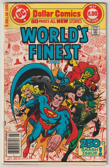 World's Finest #250 (1978) - The Creeper Origin retold by Ditko