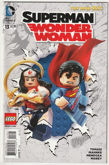 Superman/Wonder Woman #13 (2015) - DC Lego Variant Cover