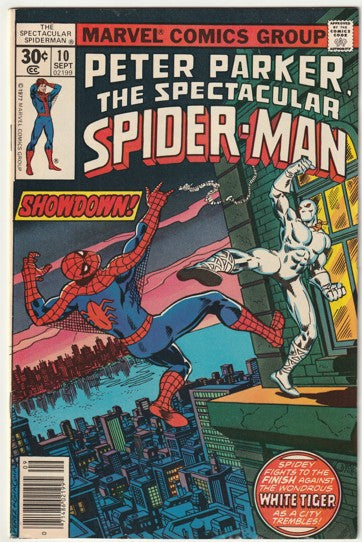 Peter Parker The Spectacular Spider-Man #10 (1977)