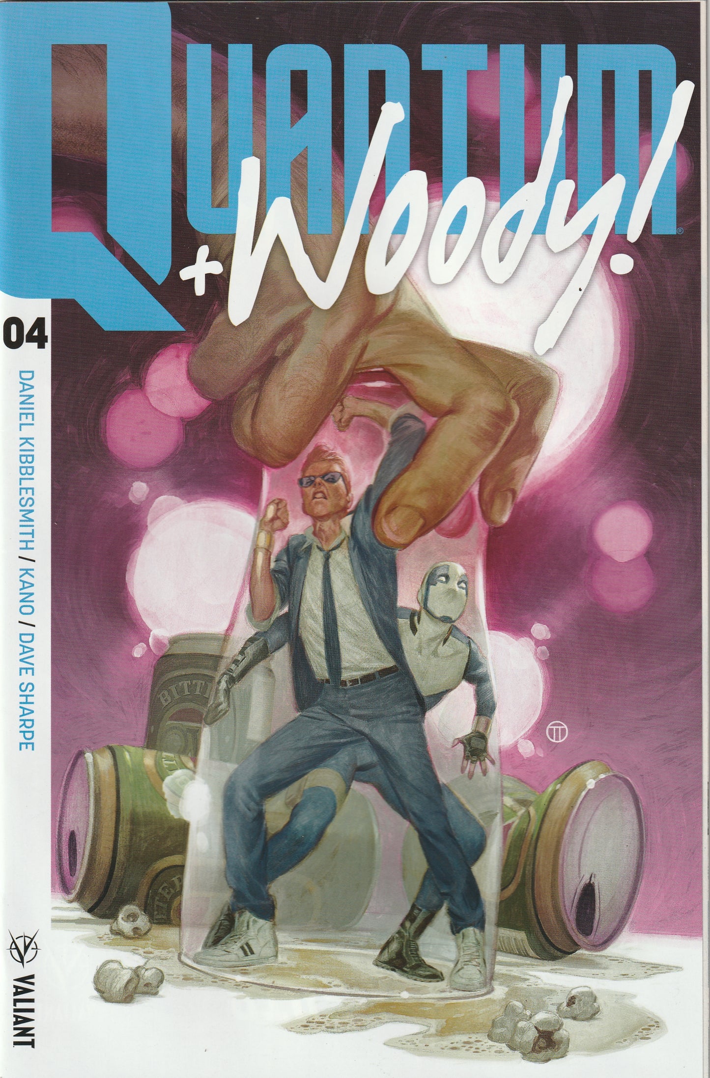 Quantum & Woody #4 (2018) - Cover A by Julian Totino Tedesco